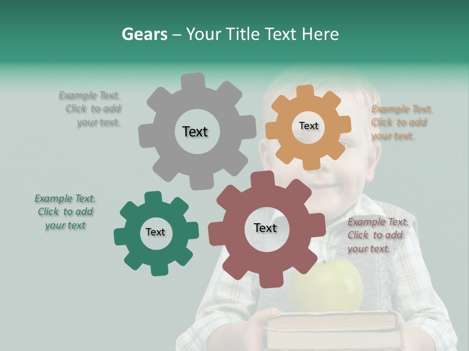 Learn Hand School PowerPoint Template