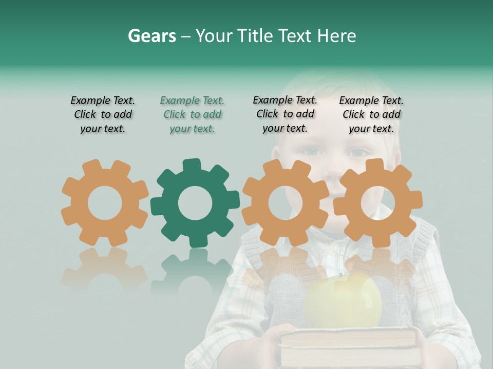 Learn Hand School PowerPoint Template