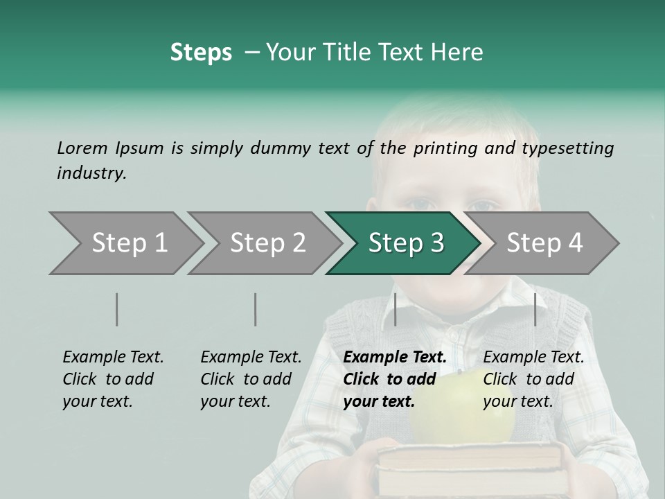 Learn Hand School PowerPoint Template