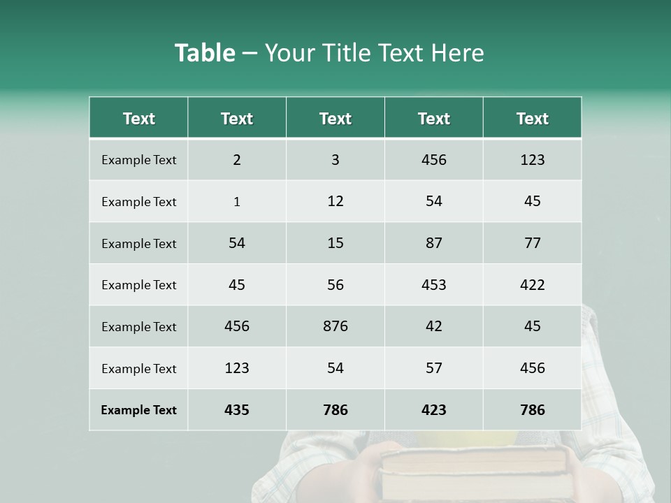 Learn Hand School PowerPoint Template