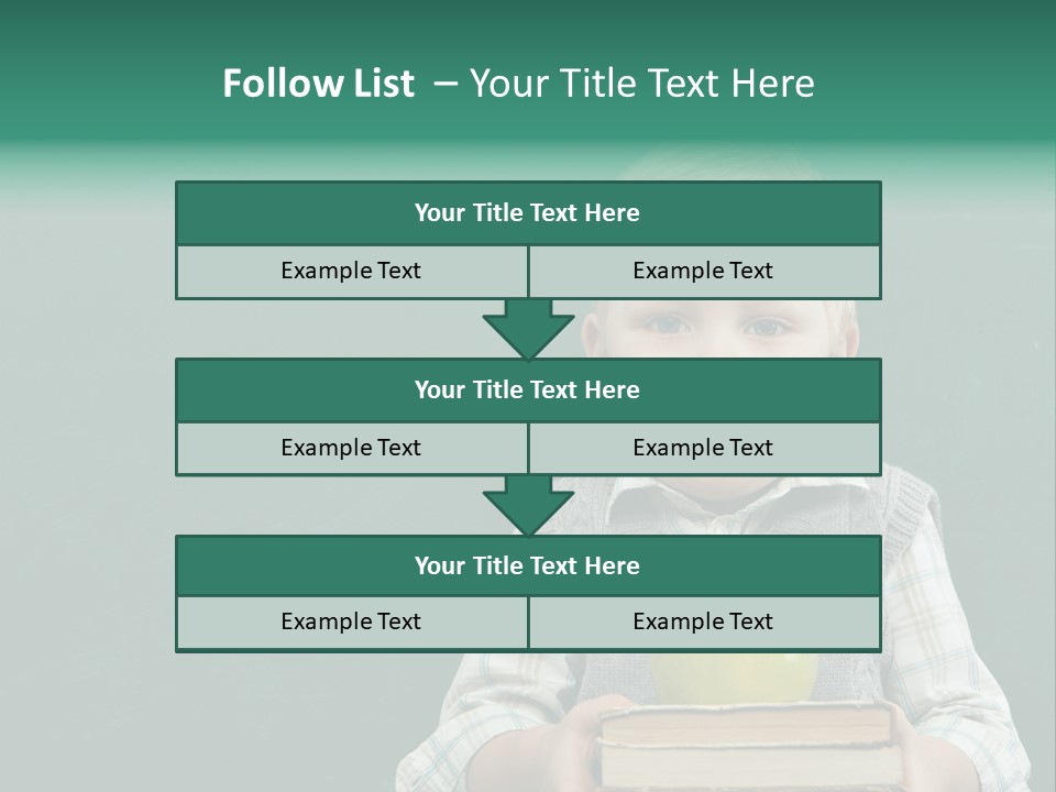 Learn Hand School PowerPoint Template