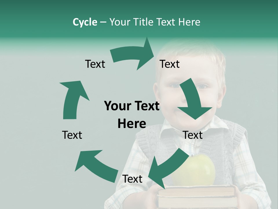 Learn Hand School PowerPoint Template