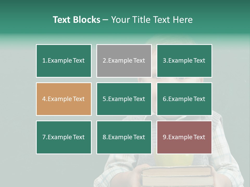 Learn Hand School PowerPoint Template