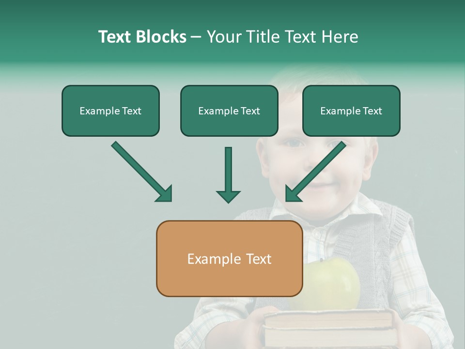 Learn Hand School PowerPoint Template
