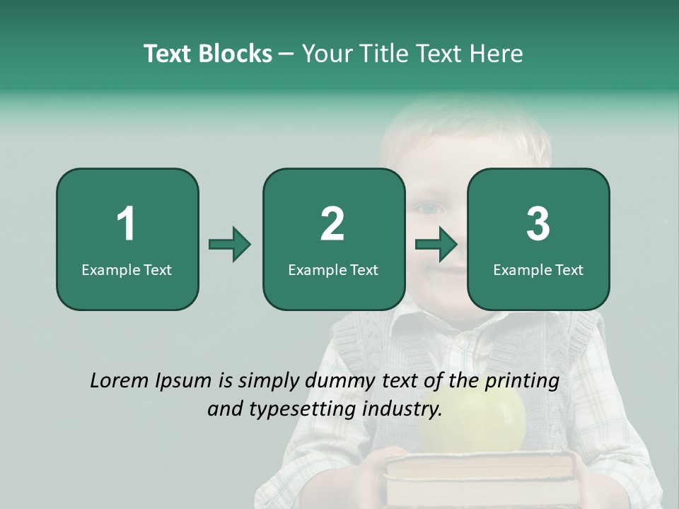 Learn Hand School PowerPoint Template