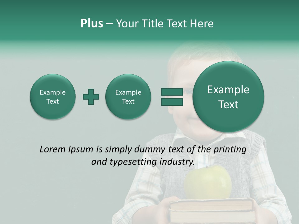 Learn Hand School PowerPoint Template