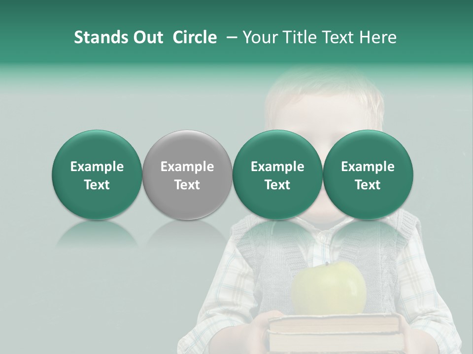 Learn Hand School PowerPoint Template