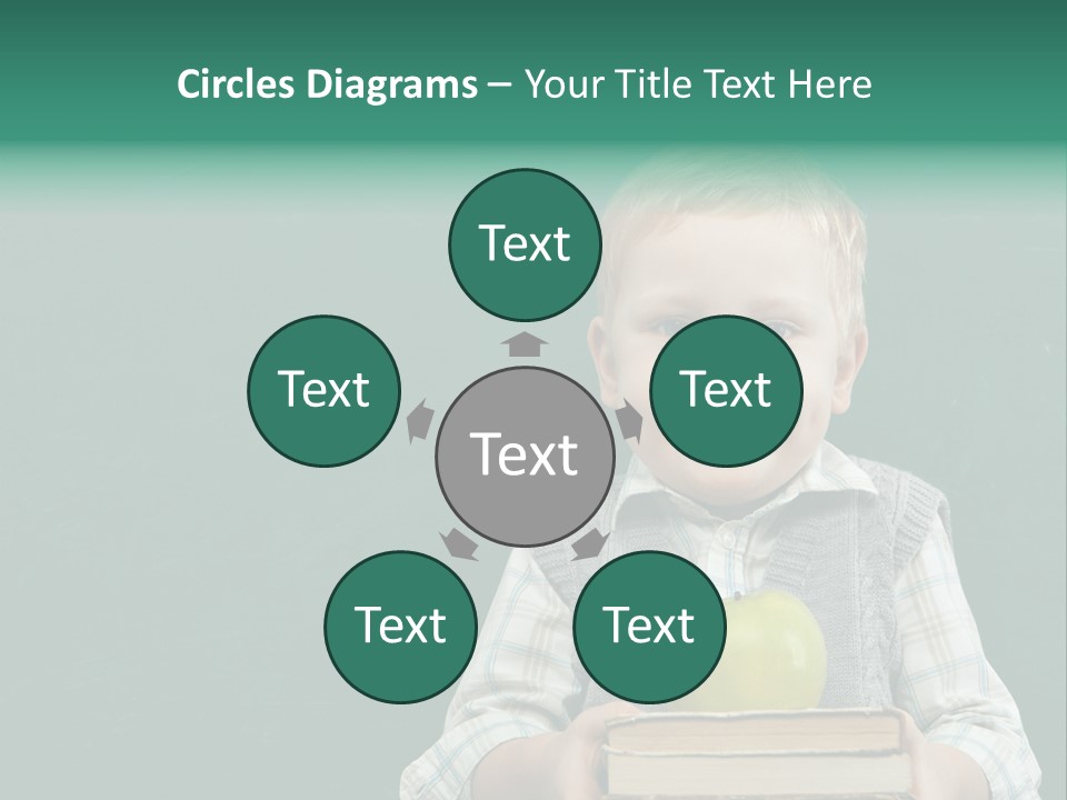 Learn Hand School PowerPoint Template