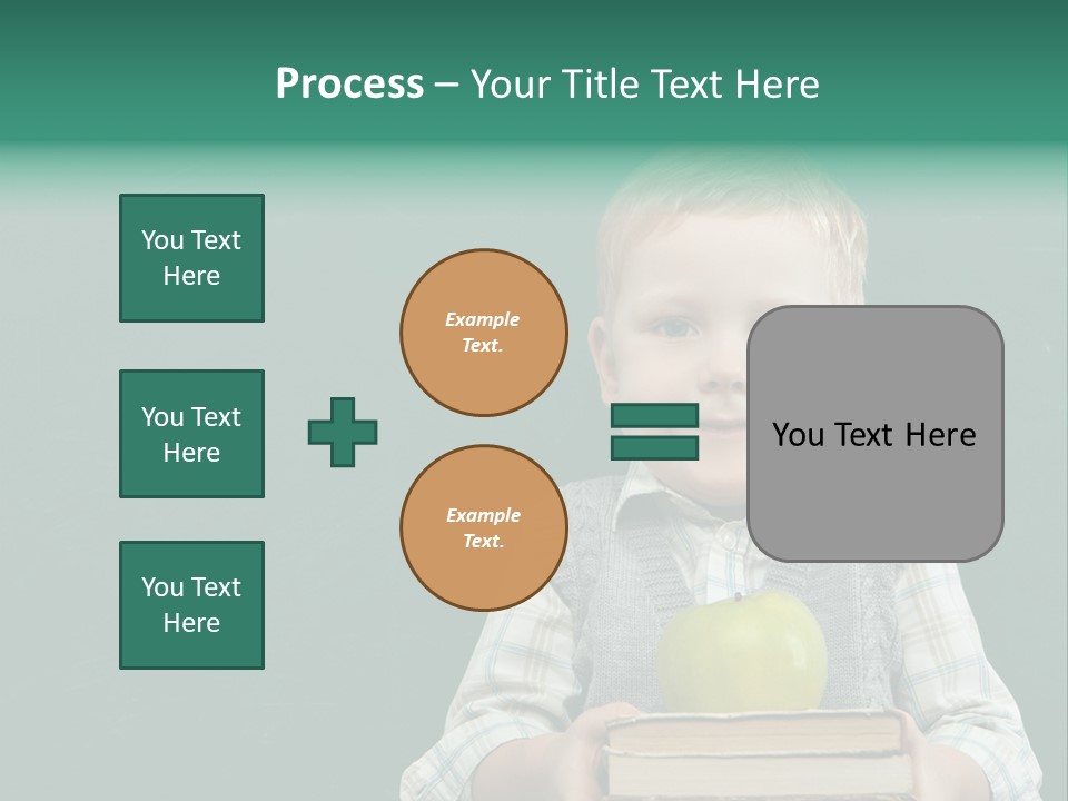 Learn Hand School PowerPoint Template