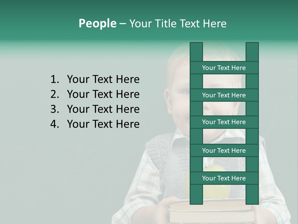 Learn Hand School PowerPoint Template