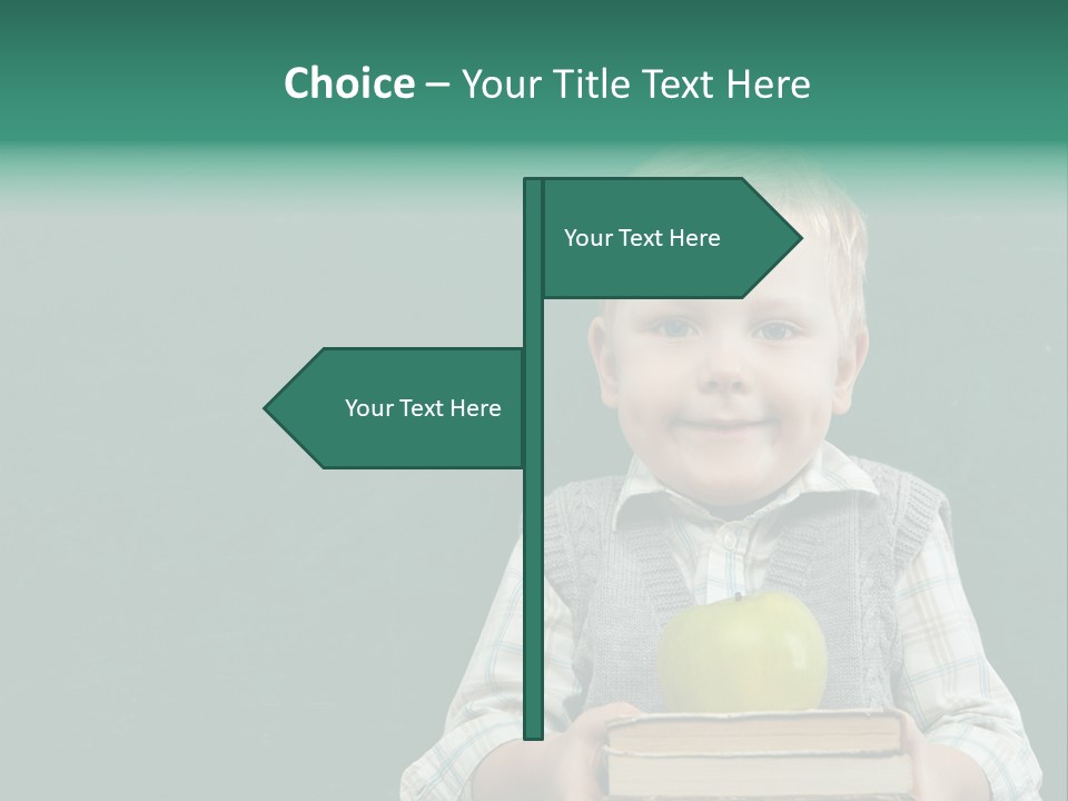 Learn Hand School PowerPoint Template