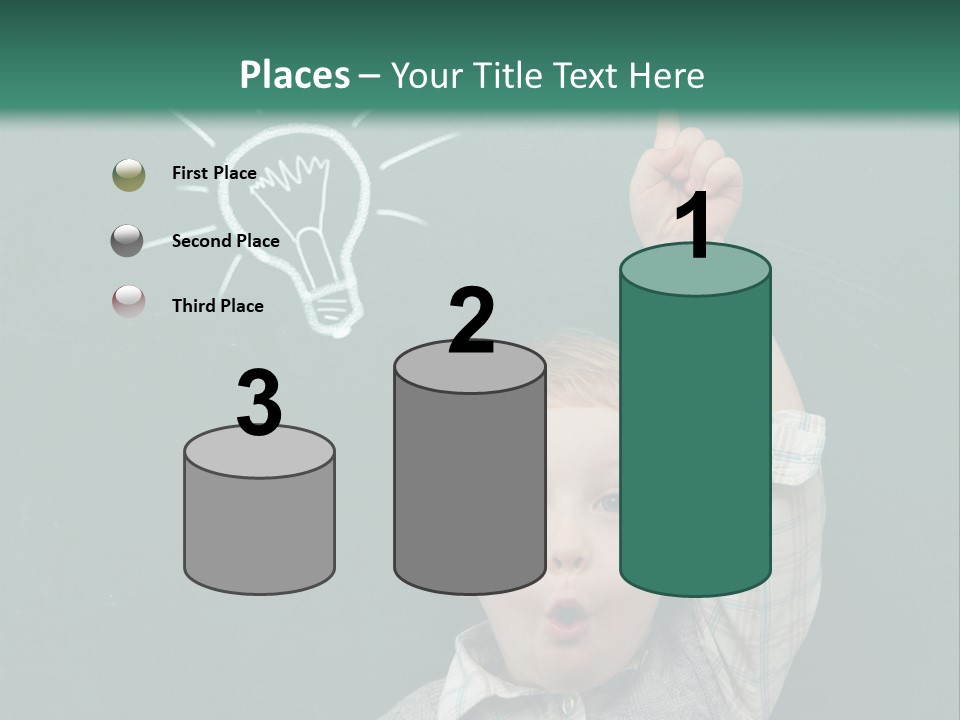 Bulb Class Elementary PowerPoint Template