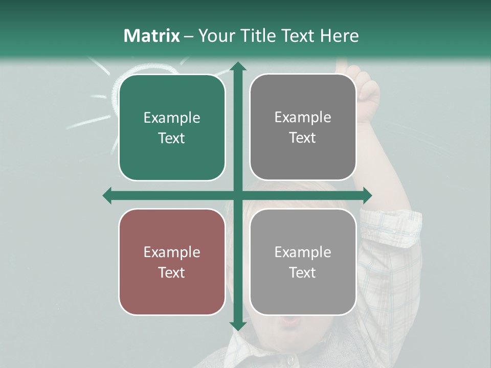 Bulb Class Elementary PowerPoint Template