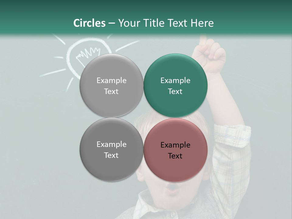 Bulb Class Elementary PowerPoint Template