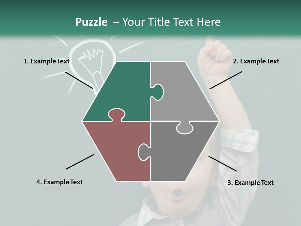 Bulb Class Elementary PowerPoint Template