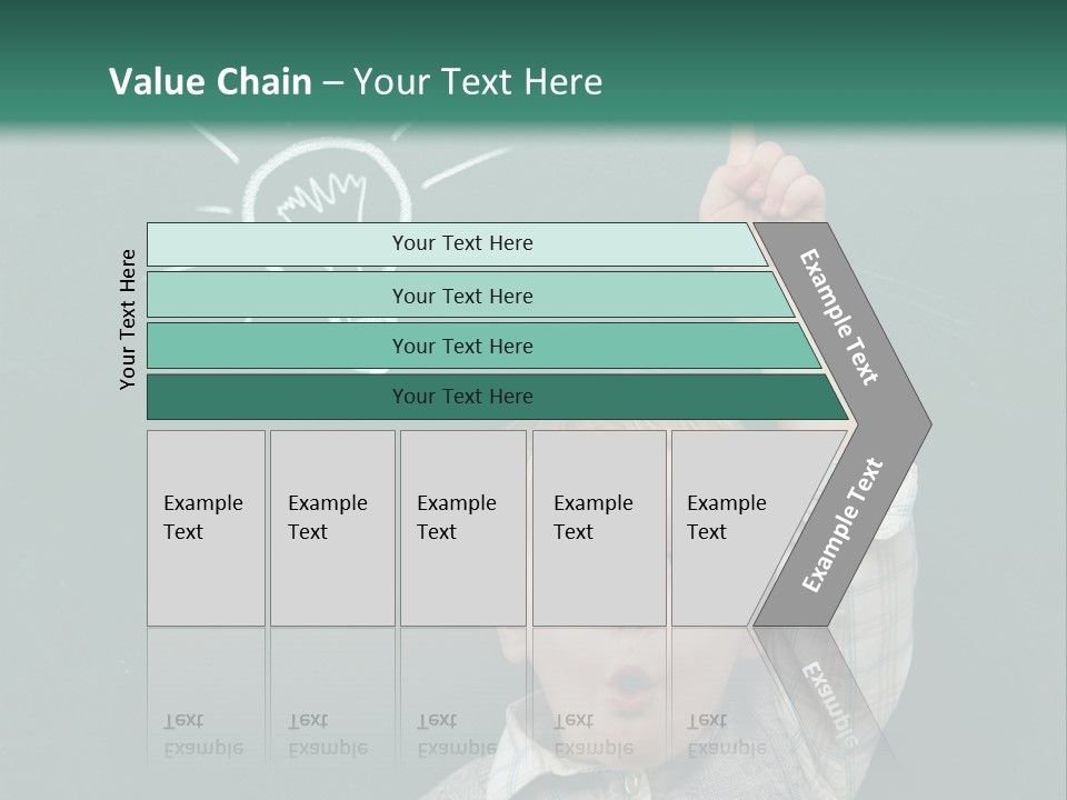 Bulb Class Elementary PowerPoint Template