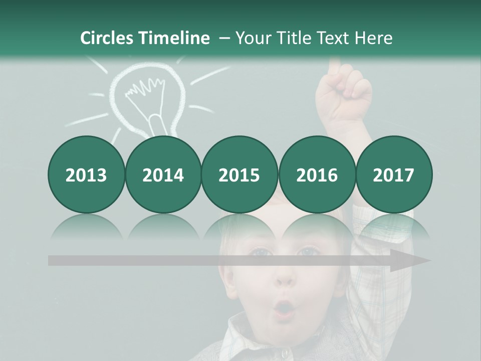 Bulb Class Elementary PowerPoint Template