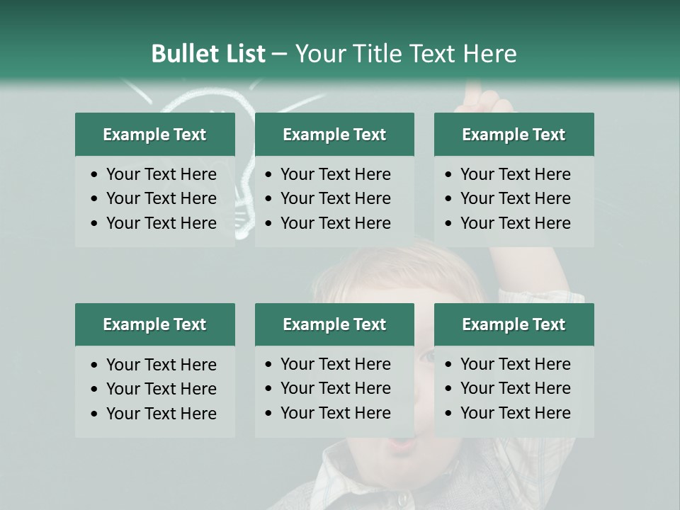 Bulb Class Elementary PowerPoint Template