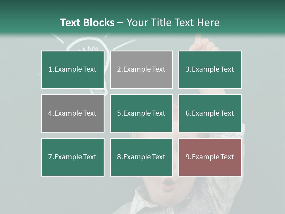 Bulb Class Elementary PowerPoint Template