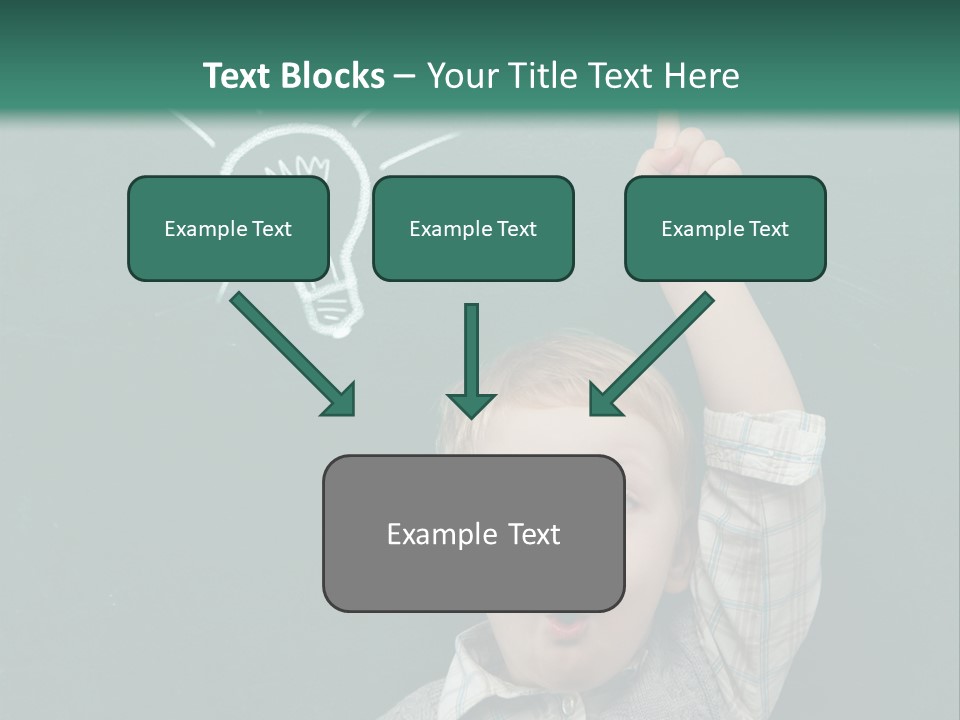 Bulb Class Elementary PowerPoint Template