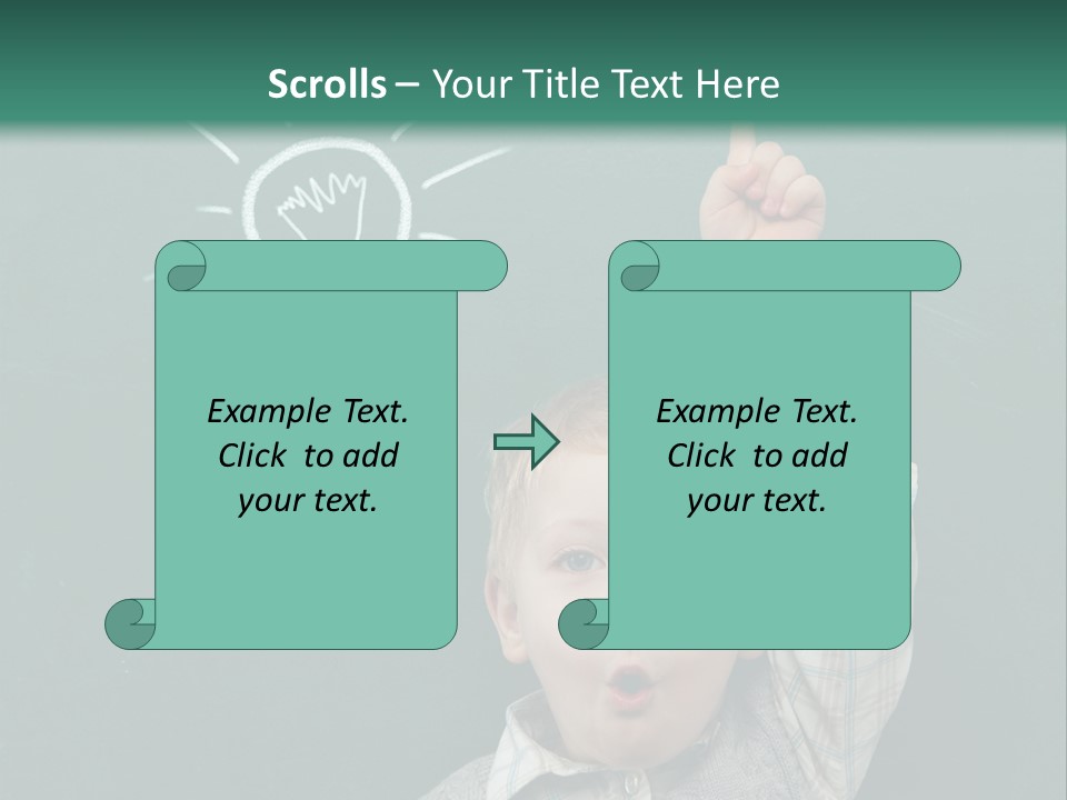 Bulb Class Elementary PowerPoint Template
