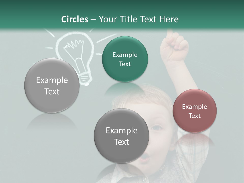 Bulb Class Elementary PowerPoint Template