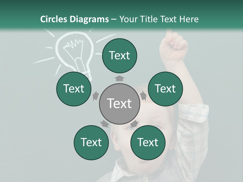 Bulb Class Elementary PowerPoint Template