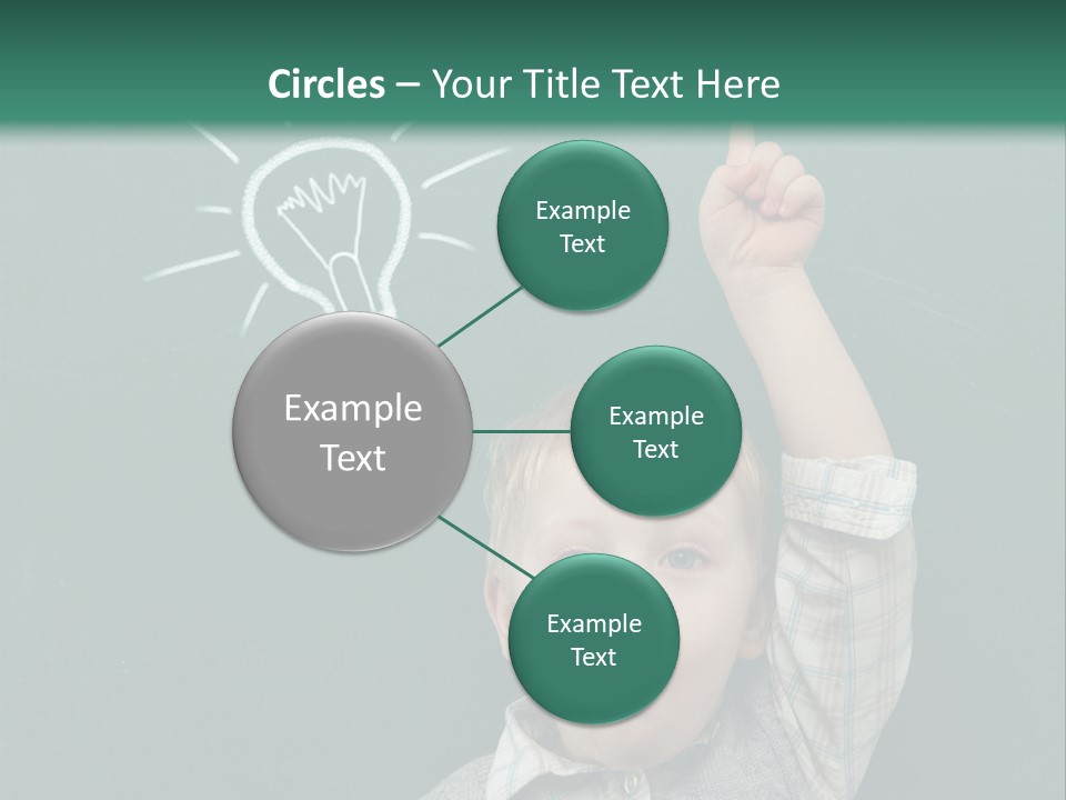 Bulb Class Elementary PowerPoint Template