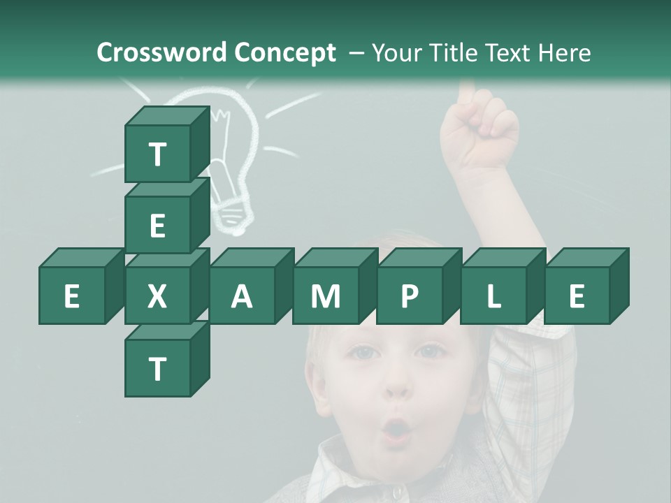 Bulb Class Elementary PowerPoint Template