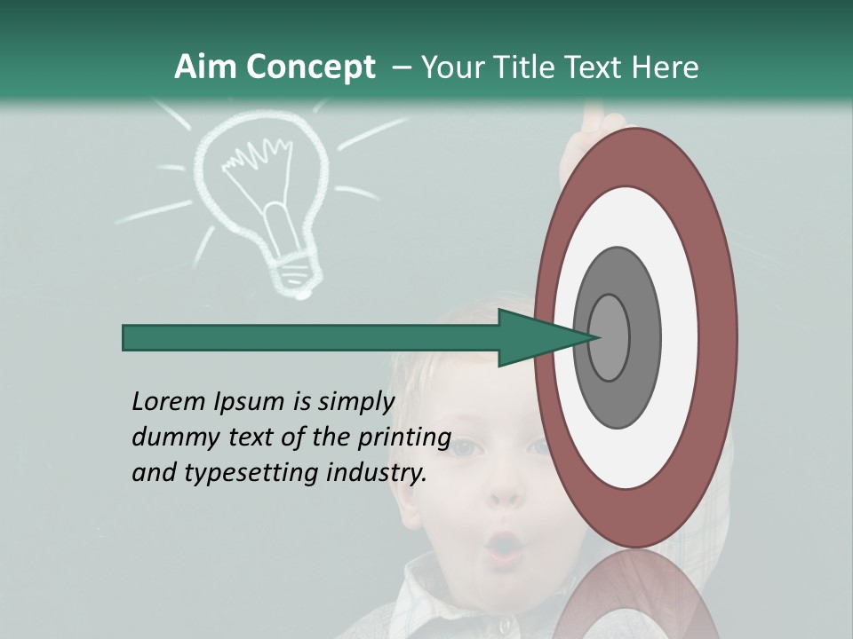 Bulb Class Elementary PowerPoint Template