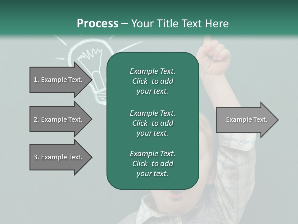 Bulb Class Elementary PowerPoint Template