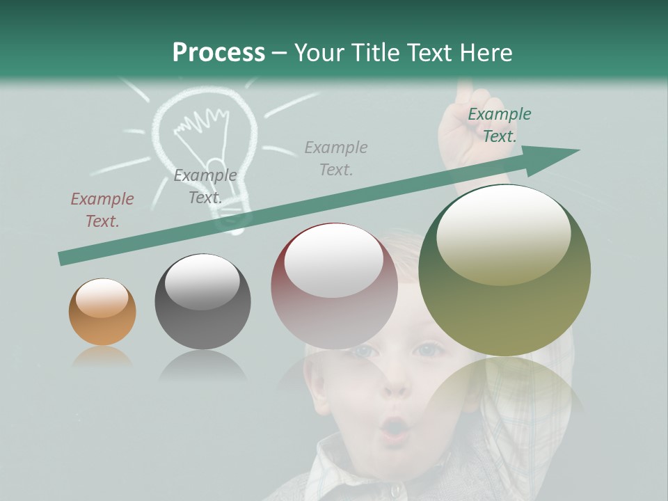 Bulb Class Elementary PowerPoint Template