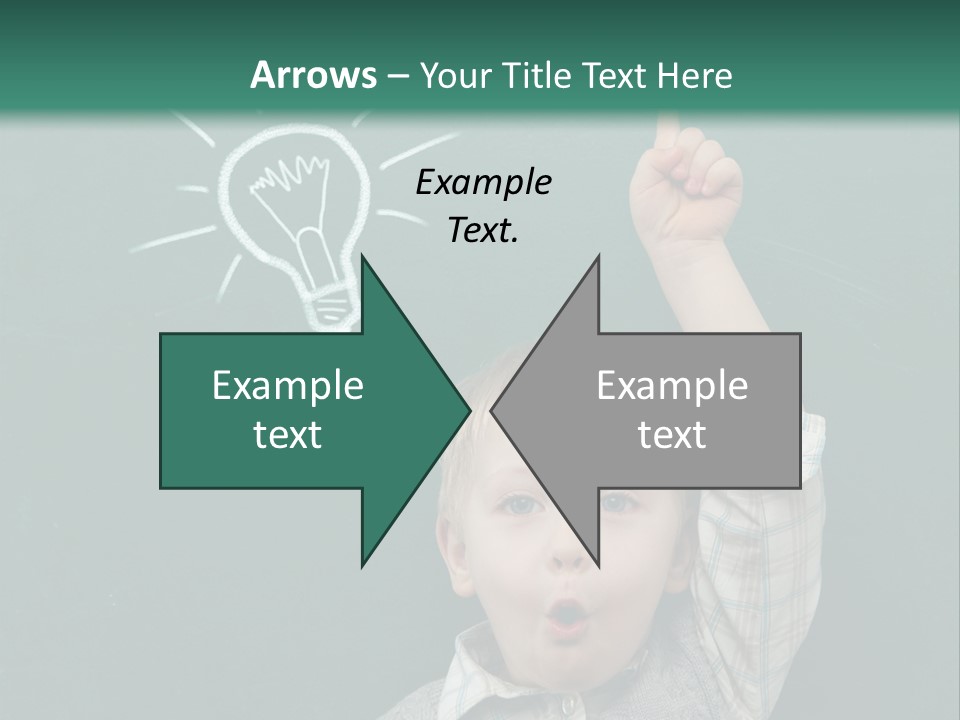 Bulb Class Elementary PowerPoint Template