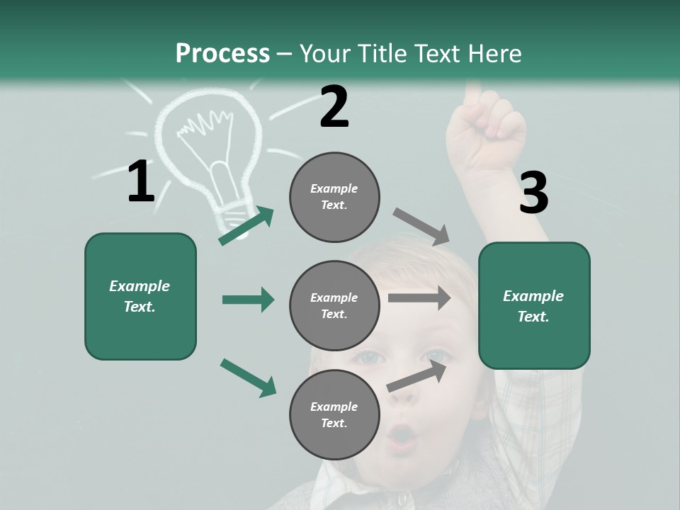 Bulb Class Elementary PowerPoint Template