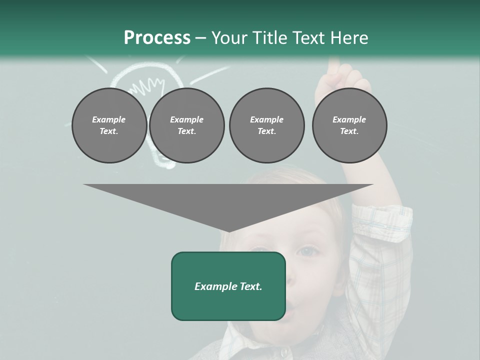 Bulb Class Elementary PowerPoint Template