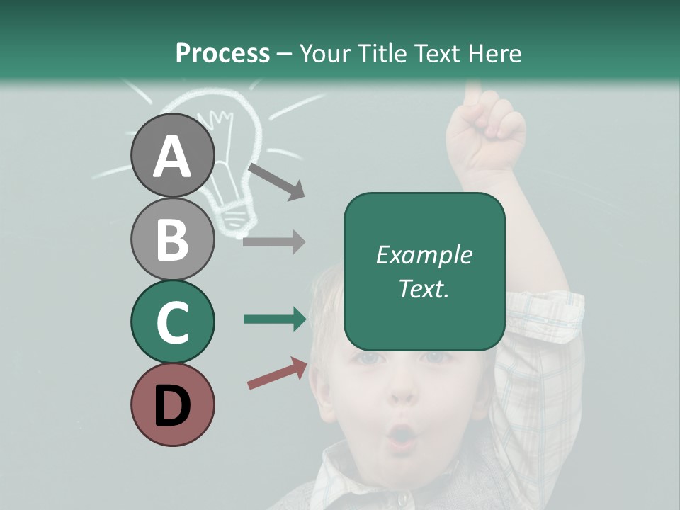 Bulb Class Elementary PowerPoint Template