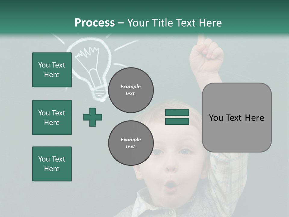 Bulb Class Elementary PowerPoint Template