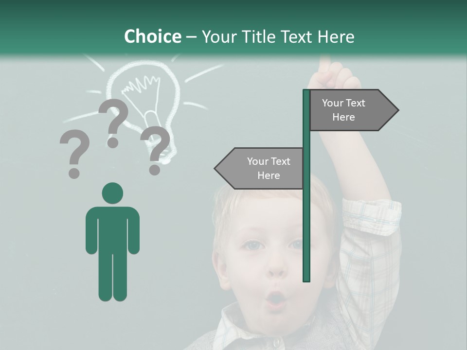 Bulb Class Elementary PowerPoint Template