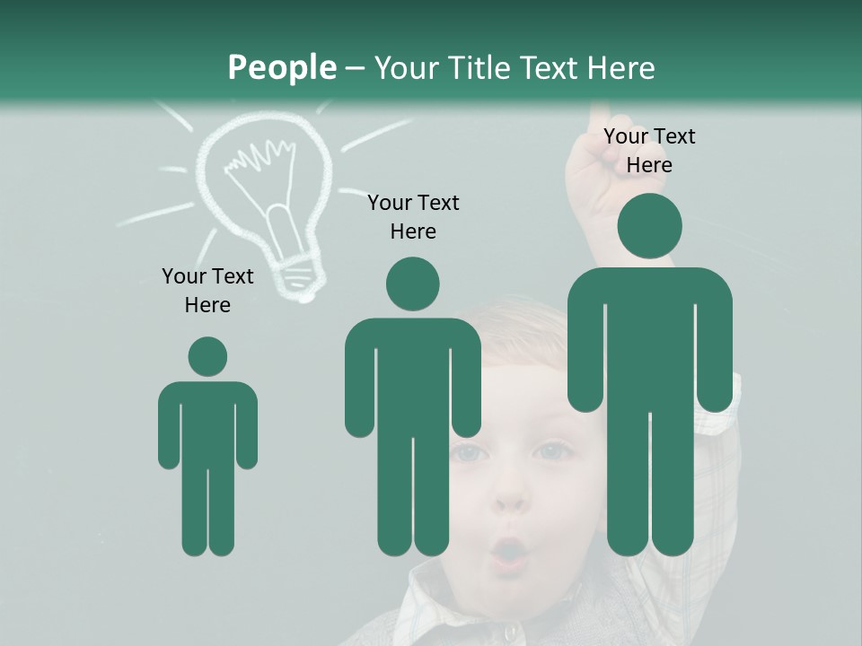 Bulb Class Elementary PowerPoint Template