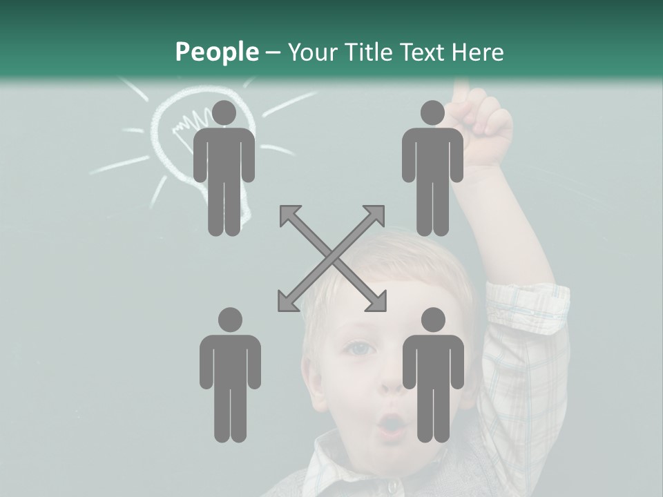 Bulb Class Elementary PowerPoint Template