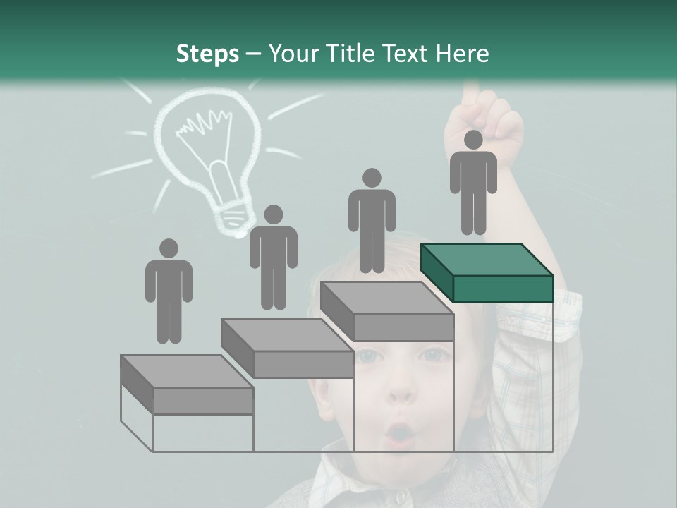 Bulb Class Elementary PowerPoint Template