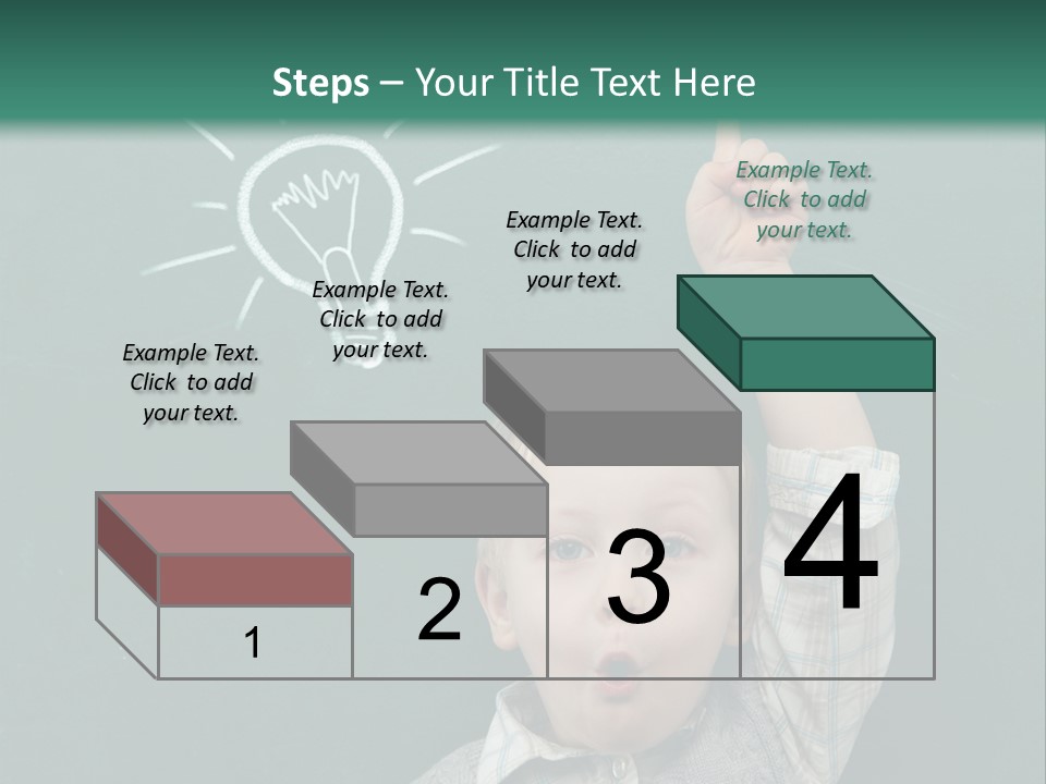 Bulb Class Elementary PowerPoint Template