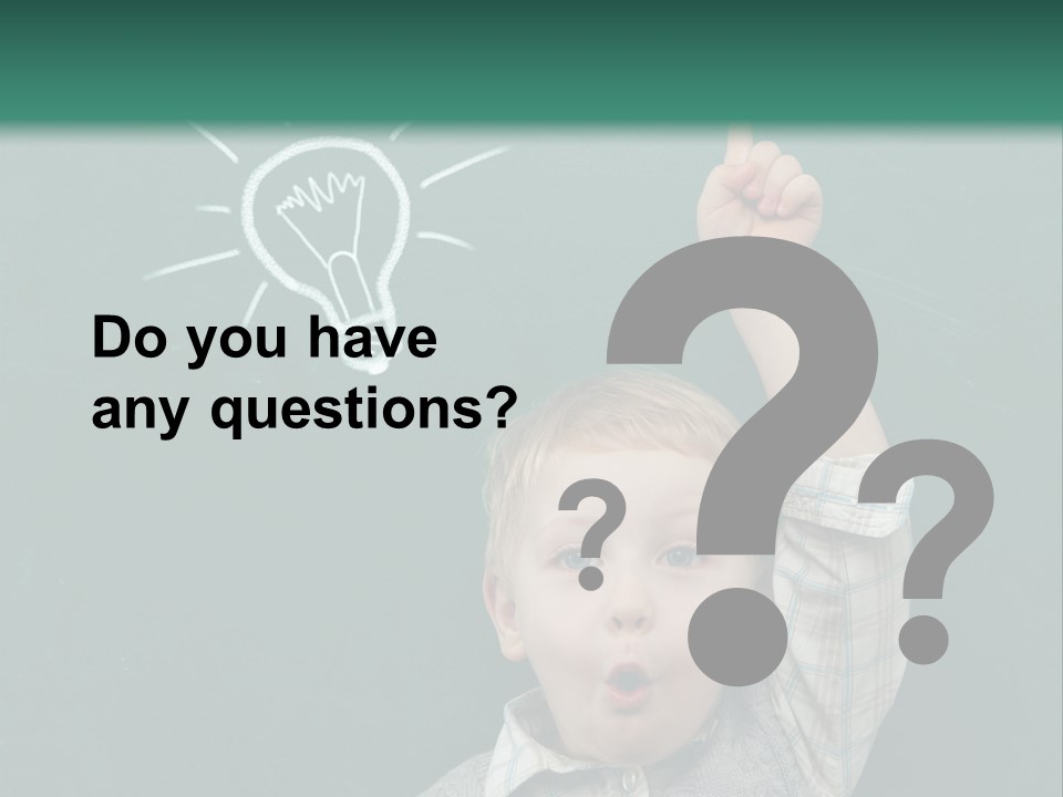 Bulb Class Elementary PowerPoint Template