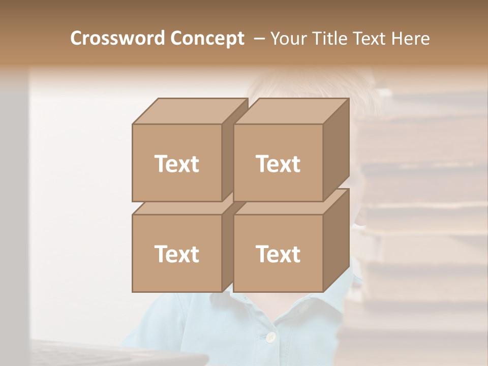 Study Childhood Keen PowerPoint Template