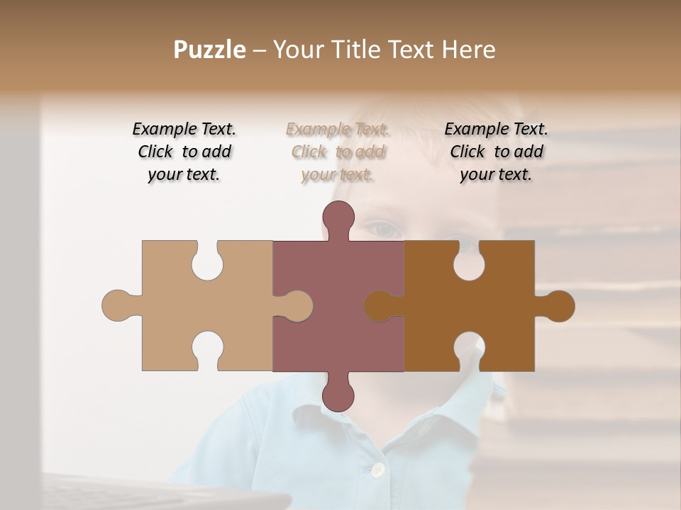 Study Childhood Keen PowerPoint Template