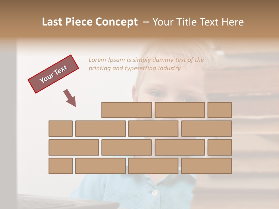 Study Childhood Keen PowerPoint Template