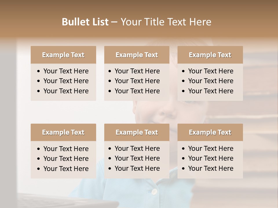 Study Childhood Keen PowerPoint Template