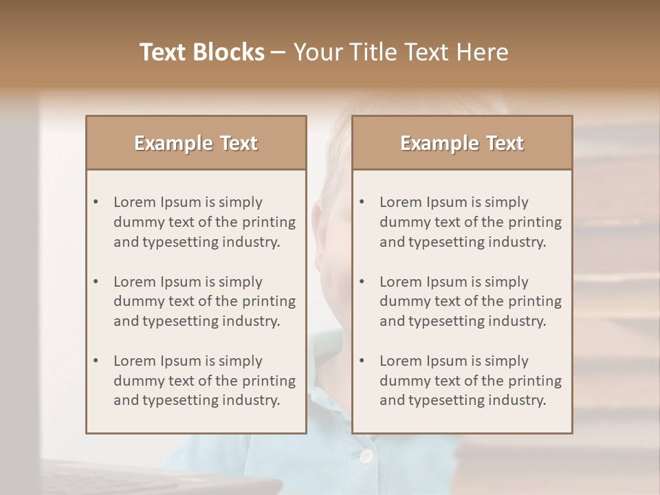 Study Childhood Keen PowerPoint Template