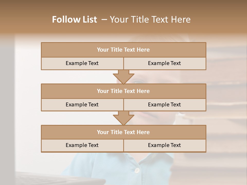 Study Childhood Keen PowerPoint Template