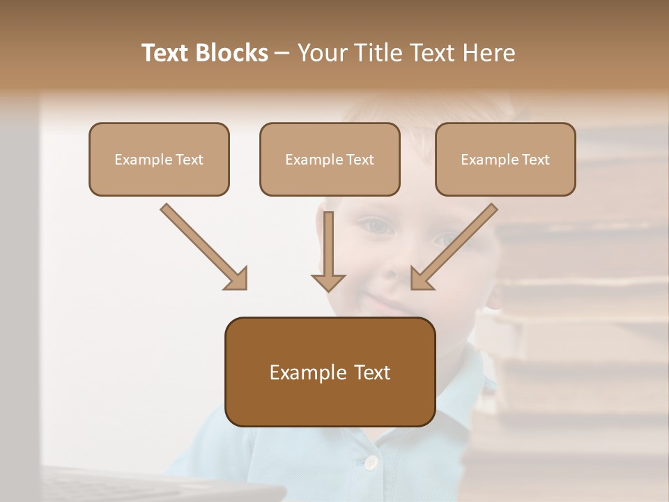Study Childhood Keen PowerPoint Template
